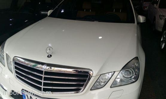 بنز E350 سفید مدل 2012