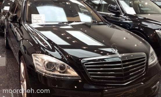 بنز S500 مشکی مدل 2011
