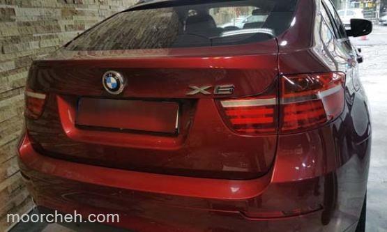 ب ام و X6 50 قرمز مدل 2012