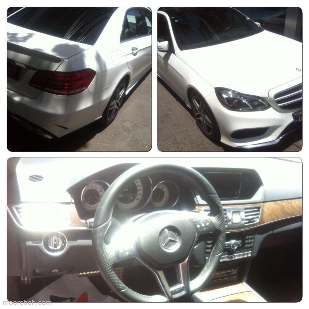 بنز E250 سفید مدل 2014
