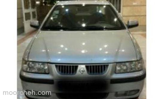 سمند LX نقره ای مدل 88