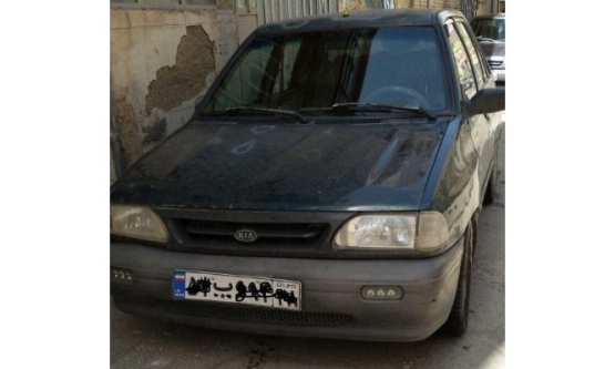 1381,پراید,صندوق دار