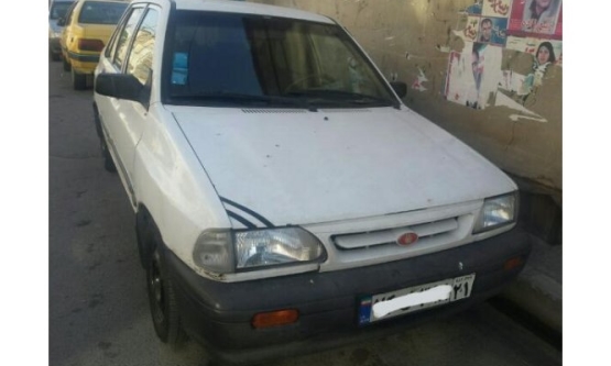 1381,پراید,صندوق دار